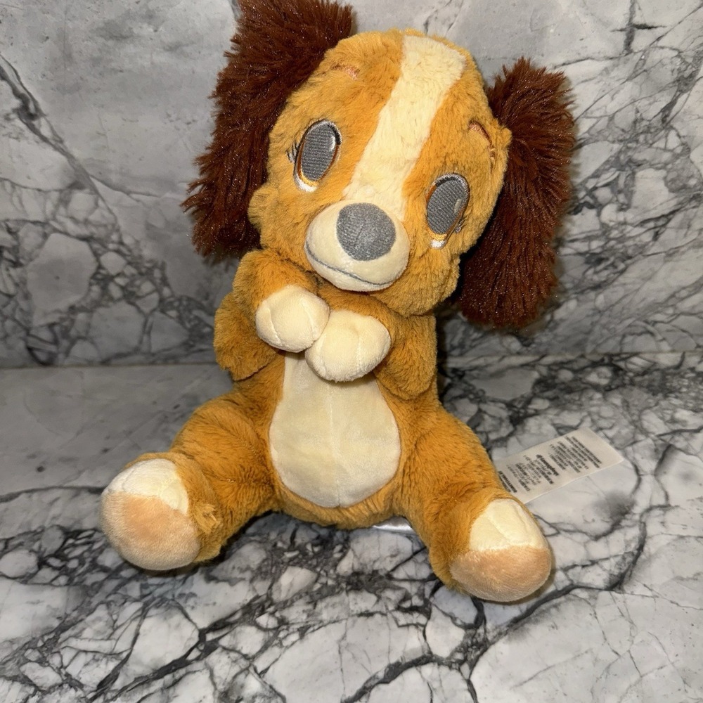 Disney Parks Baby Lady and the Tramp Lady Plush Stuffed Animal